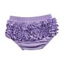 Boutique Knit Corron 0-5Year Newborn Infant Baby Girls Ruffle Plain Cute Baby Diaper Cover Bloomer