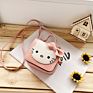 Bow Little School Party Pu Leather Small Decoration Cartoon Child Cute Girls Baby Shoulder Hand Mini Sling Kids Bags