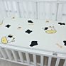 Breathable and Hypoallergenic Girls Crib Sheet Baby Sheet Fits Standard Size Crib