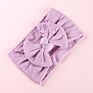 Cable Knit Bows Nylon Headbands Wide Knot Bow Nylon Head Wraps