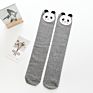 Cartoon Animal White Long Knee Girls Socks Novelty School Striped Socks for Kids In