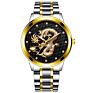 Casual Watch Men Waterproof Quartz Wrist Watches Luxury Calendar Dragon Men Business Watch Clock