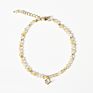 Charm Bracelet Small Gemstone Beads Bracelet Ready to Ship