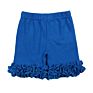 Children Clothes No Moq and Rts Cotton Baby Girl Clothes Icing Ruffle Shorts Stock Solid Color Kids Girls Shorts