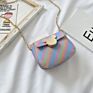 Children's Bag Seven-Color Children's Small Goes with Everything Girl's One-Shoulder Cross-Body Chain Saddle Access