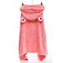 Children's Hooded Bath Towel, Coral Fleece Cape Can Wear Bathrobe Soft Large Bath