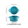 Chinese Creative Ceramic Straight Soup Pot Simple Household Soup Pot Kitchen Hotel Tableware Decoration Set