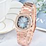 Classic Square Roman Surface Steel Band Watch Manufacturers Direct Sales Men and Women Rose Gold Watches