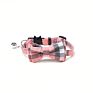 Color Tinkle Jingle Bell Cotton Plaid Pet Bow Tie Collar Bell Cat Dog Bow