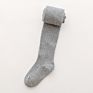 Colorful Cable Knit Baby Autumn Tights Combed Cotton Warm Pantyhose for Kid Girls