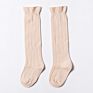 Colorful Childhood Solid Striped Soft Cotton Thin Girls Boys Socks Newborn Ruffles Baby Knee High Socks Spring Autumn Style