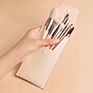 Cosmetic Make up Brush Set Synthetic Private Label Beginner Mini Makeup Brush 8Pcs Pink Cosmetic Brush Set