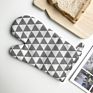 Cotton and Linen Microwave Oven Gloves Oven Mitts