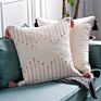 Cotton Woven Hand Made Boho Pillow Cover Home Decorative Throw Cushion Cover for Sofa Decor