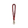 Craft Accessories Cute Handmade Boho Cotton Rope Braided Keychain Colorful Macrame Tassel Keyring