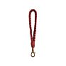 Craft Accessories Cute Handmade Boho Cotton Rope Braided Keychain Colorful Macrame Tassel Keyring