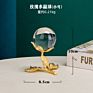 Creative Modern Minimalist Metal Art Craft Furnishings Decor Tabletop Restaurant Interior Crystal Ball Ornaments Home Decoration