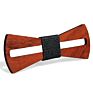 Creative Wooden Neckie Bow Tie for Men Handmade Customized Solid Wedding Wood Bowties Crafts Gifts