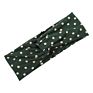 Crisscross Vintage Polka Dot Printed Women's Headbands Headwraps Hair Bands Bows Elastic Girls Hair Band Accessories