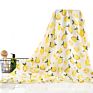 Customized Printing 70% Bamboo 30% Cotton Muslin Baby Swaddle Blanket Newborn Baby Muslin Swaddle