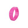 Customized Transparent Candy Colour Geometrical Square Shape Thick Cuff Resin Bangle