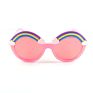 Cute Candy Color Girls Boys Transparent Sunglasses Rainbow Fashionable Beach Eyewear