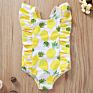 Leopard Baby One-Piece Swimsuit Bathing Kids Girls Tankini Swimwear