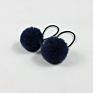 Cute Little Girls' Pompom Hair Ties Faux Fur Pom Pom Elastic Hairband Hair Ropes Hair Accessories