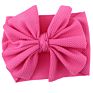 Cute Silk Solid Headband Bow Tie Baby Nylon Headband Hair Accessories Headwrap for Babies