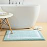 Dajiang Water Absorption Flocking Hotel Cotton Kids anti Slip Bath Mat with Latex Backing Floor Bath Rug