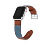 Denim Leather Bracelet Strap for Apple Watch Band 38 40 42 44 41Mm 45Mm Wristband for Iwatch Series 7 6 5 4 3 2 Se Accessories