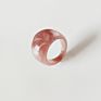 Design Acrylic Resin Rings Women Retro Chunky Acrylic Rings Jewelry