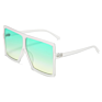 Designer Luxury Design Women Rimless Square Frames Sunglasses Personal Bling Sunglasse