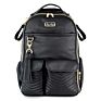 Diaper Bag Backpack Large Capacity Boss Backpack Diaper Bag Featuring Bottle Pockets, Changing Pad, Stroller Clips