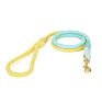 Dog Leash Gradient Color Hand-Dyed Woven Cotton Rope Dog Leash