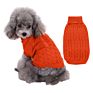 Dog Sweater Warm Jumper Pet Cat Twist Puppy Jacket Dogs Clothes