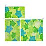 Eco Friendly Reusable Snack Bag Pack of 3 Leakproof Fabric Sandwich Bag Pul Zipper Pouch for Food