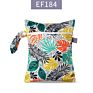 Elinfant Eco-Friendly Portable Waterproof Snack Bag Reusable Baby Diaper Bag 18 X 25Cm