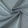 Elkca Silver Grey Tulle Waterfall Swag Valances for Living Room Kitchen Semi Sheer Curtain Valance Rod Pocket with Tassel