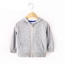 Embroidery 100% Cotton Kids Hoodies Sweatshirt Zip up Hoodie for Kids