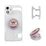 Epoxy round Finger Colorful Gold Foil Cell Phone Holder Socket Collapsible Mobile Phone Kickstand Grip for Smartphone Tablets