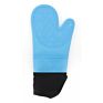 Extra Long Oven Mitts and Pot Holders Sets Heat Resistant Silicone Oven Mittens with Mini Oven Gloves and Pads Potholders