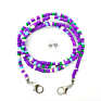 Facemask Lanyard Chain Eyeglass Holder Pearls Beaded Masking Lanyard for Women Glasses