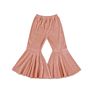 Fall Kids Flare Toddler Girl Bell Bottoms Velvet Pant for Infant Girls Solid Stretch Girls Flare Pants