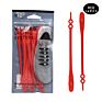Fast Delivery Shoelaces Silicone for Adults Shoelace No Tie Rubber Shoelaces Accept Free Sample Silicone round Lace 14Pcs
