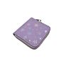 Five-Pointed Star Design Dazzling Color Environmental Protection Star Laser Pu Short Wallet Single Zipper Bag Student Girls