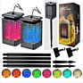 Flame Torch Outdoor Solar Design Waterproof 96Leds Solar Garden Light