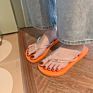 Flip Flops Women Trend Wear Flat-Heel Flip-Flop Beach Slippers Non-Slip Beach Unisex Slippers