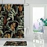 Flowers Printed Shower Curtains Bathroom Shower Curtain Waterproof Bath Screens Home Decorations Multi-Size Shower Curtains