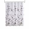 Flowers Printing Waterproof Metal Grommet Polymer Polyester Floral Shower Curtain